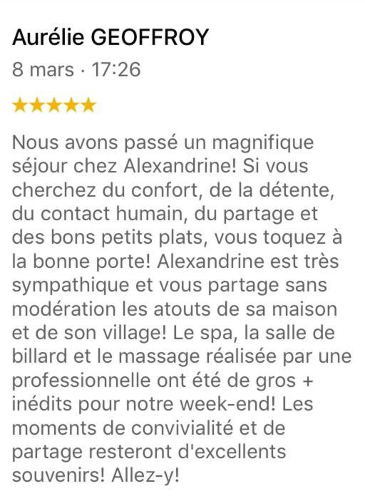 Le Nid D'Alex Spa , Rando Et Table D'Hote オティニー・ラ・トゥール エクステリア 写真
